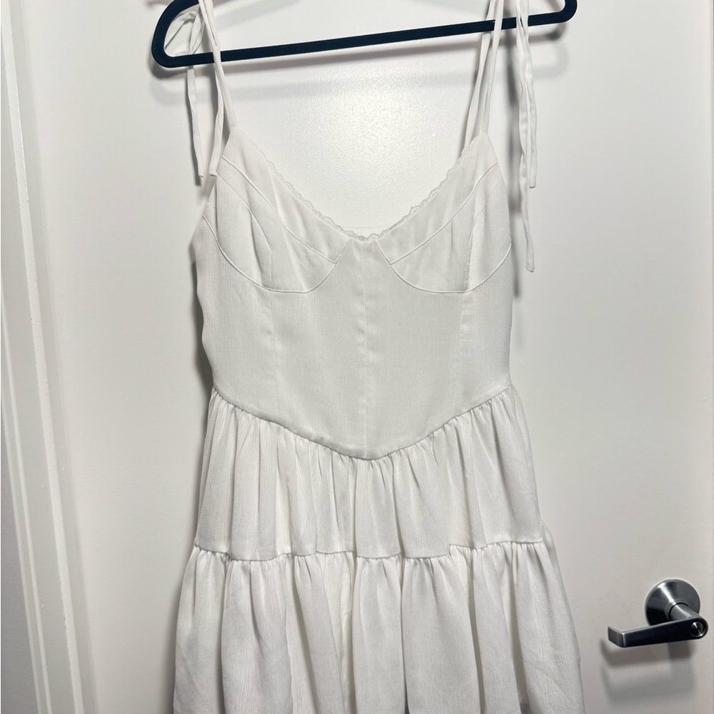Tiger Mist White Sundress - Picture 3 of 7